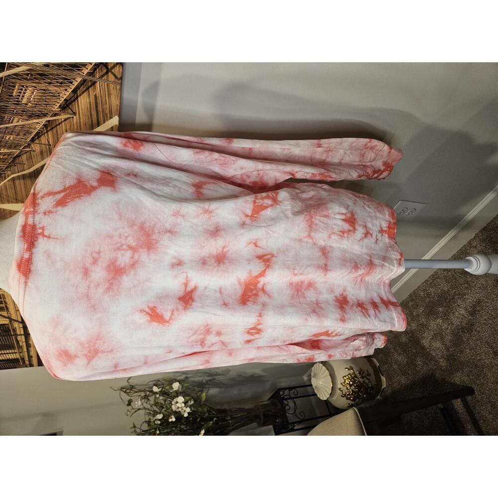 Nordstroms' Double Zero Mystical Medium Long Sleeve Tie-Dye T-Shirt 572 - Picture 2 of 5